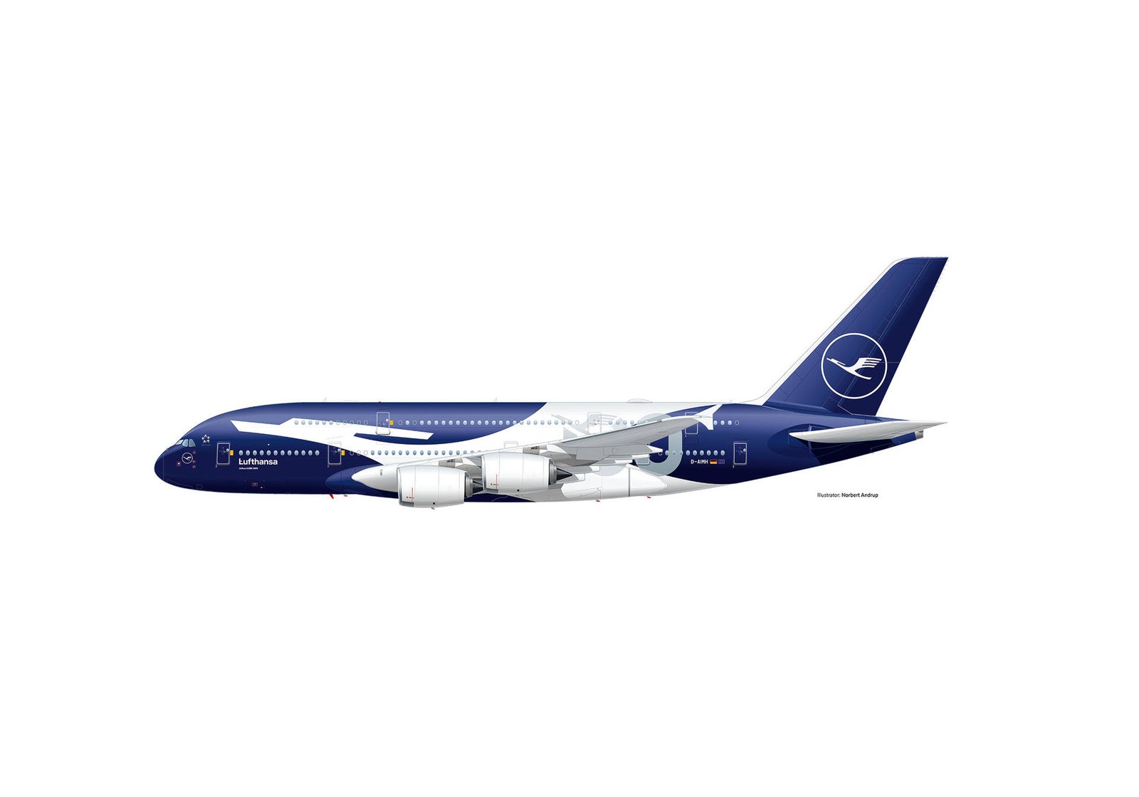 Lufthansa Airbus A380 "100 Jahre/100years" – D-AIMH - Image 3